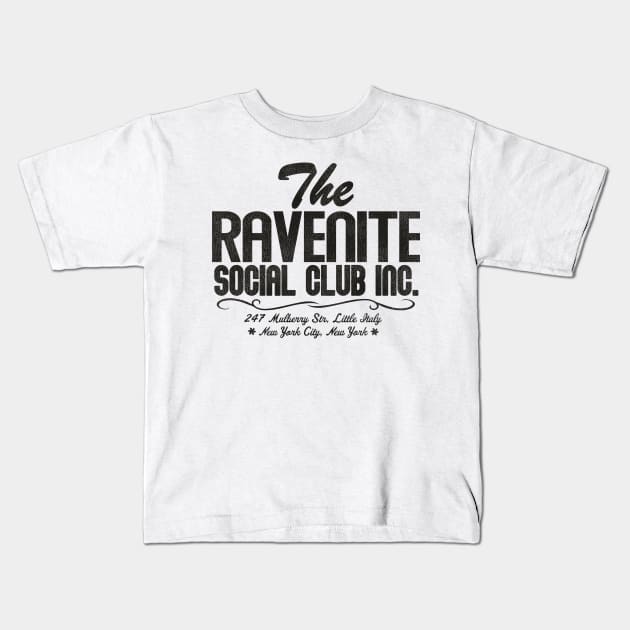 The Ravenite Social Club // Gotti Mafia NYC Kids T-Shirt by darklordpug